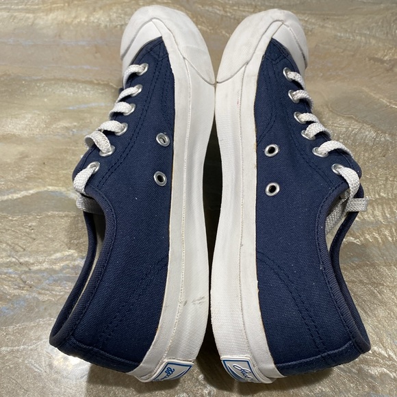 Converse Jack Purcell Low Tops Lace Blue Vintage Sneakers Women’s 7.5 / Men’s 6 - Picture 10 of 17